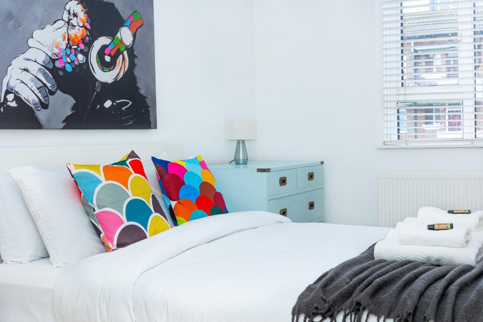 Bright Modern 1 Bedroom Flat, 5 Min To Vauxhall St London Exterior photo
